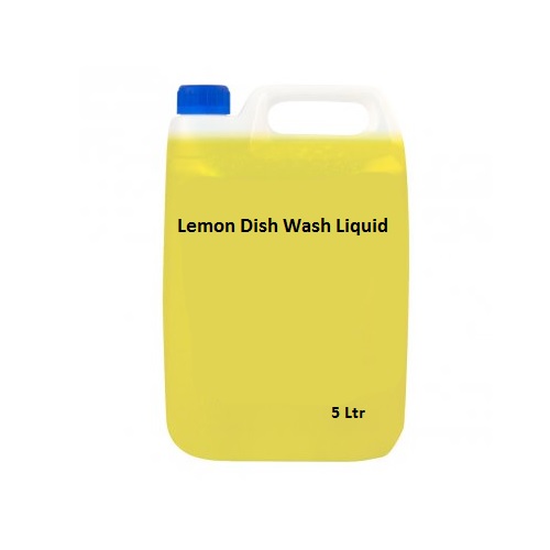 Lemon Dish Wash Liquid, 5 Ltr